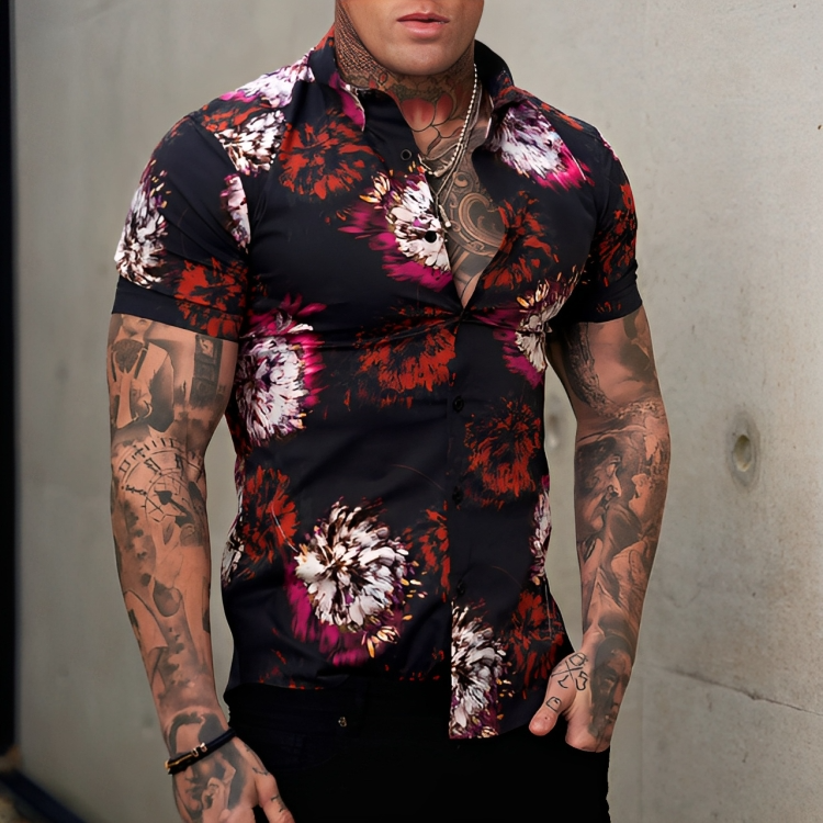 THE LEO SLIM FIT SHORT SLEEVE SHIRT