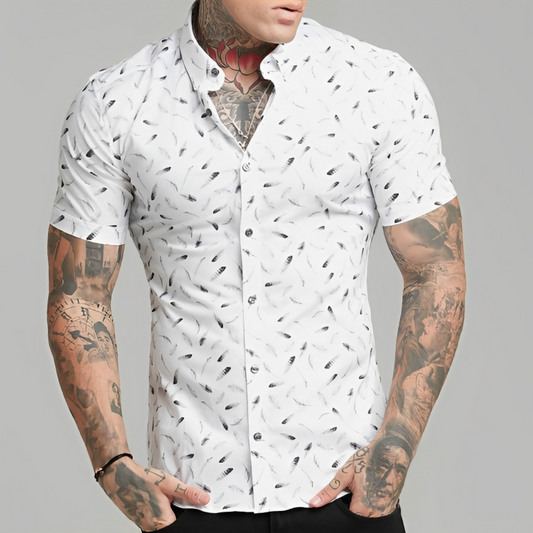 THE DARIO SLIM FIT SHORT SLEEVE SHIRT