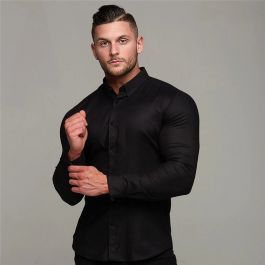 THE VITO SLIM FIT LONG SLEEVE SHIRT