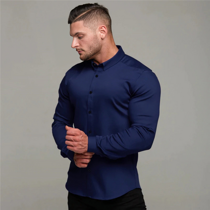 THE VITO SLIM FIT LONG SLEEVE SHIRT